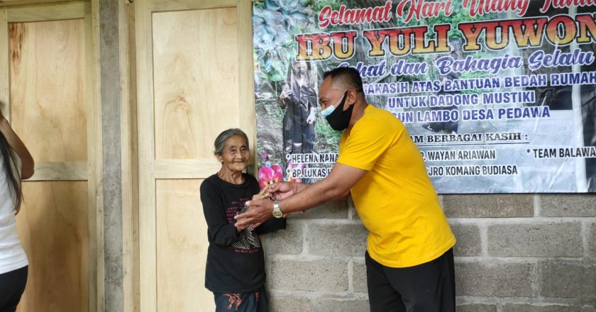 Meski Dalam Kondisi Pandemi, Komunitas Balawa Lakukan Bedah Rumah
