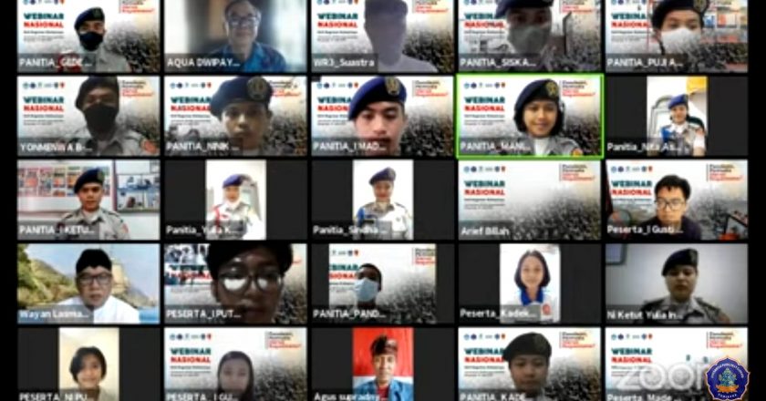 Menwa Undiksha Gelar Webinar, Satukan Pemikiran Pemuda di Masa Pandemi