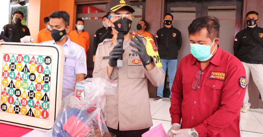 Nekat Gelar Judi Di Masa PPKM, Satu Penyelenggara Positif Covid-19