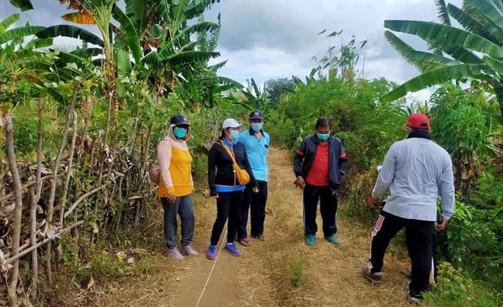 Jalan Penghubung Desa Dencarik dan Desa Temukus Mulai Digarap