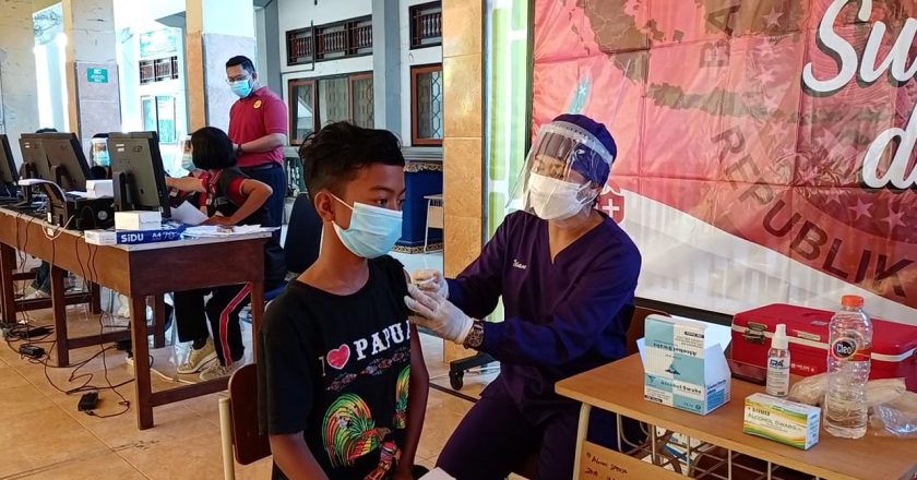97 Persen Pelajar di Buleleng Telah Terima Vaksinasi