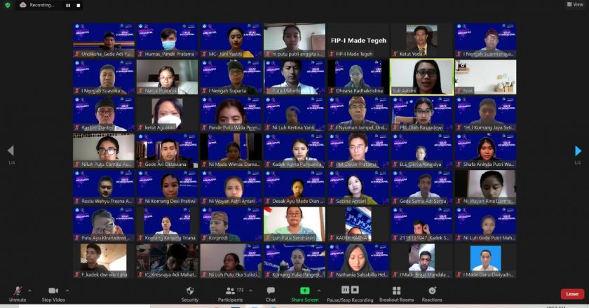 Undiksha Gelar Orientasi Inisiasi Kelas Internasional