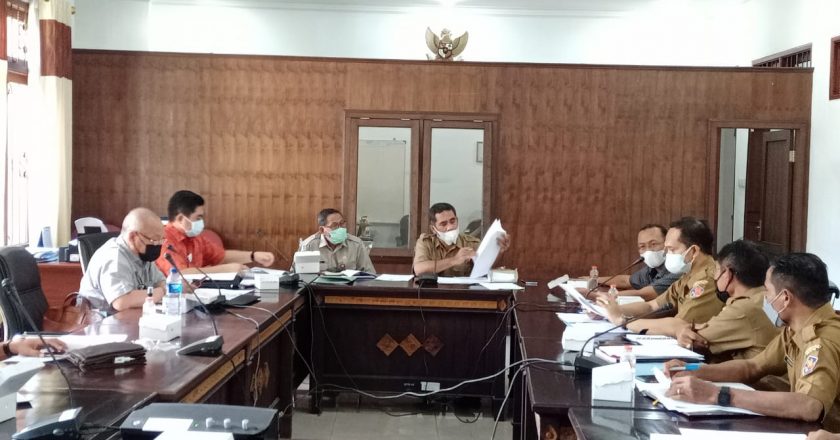 Bapemperda Tindaklanjuti Pembahasan Perubahan Perda Tentang Perangkat Daerah