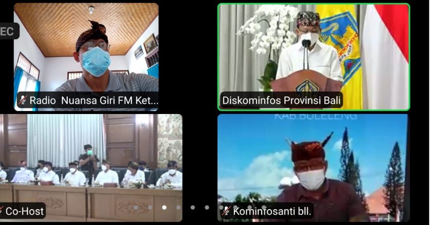 Gubernur Lantik Anggota KPID Bali Periode 2021-2024