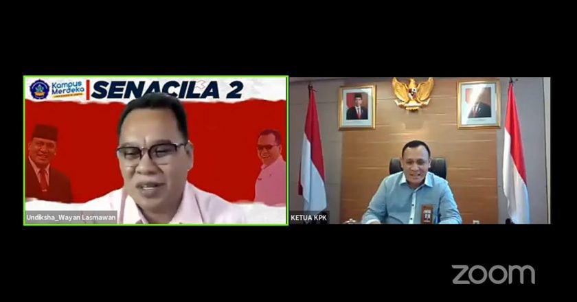 SENACILA 2 Undiksha, Tekankan Peran Pendidikan untuk Megembangkan Karakter dan Jiwa Anti Korupsi