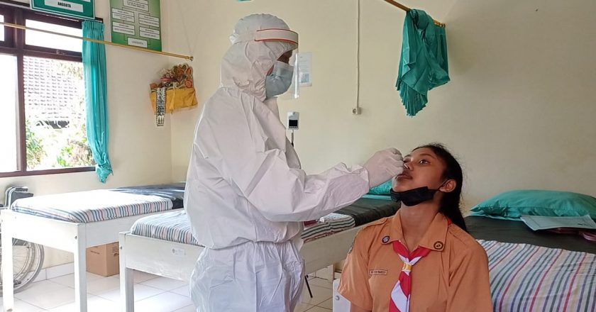 Dinkes Buleleng Rapid Tes Acak Pelajar