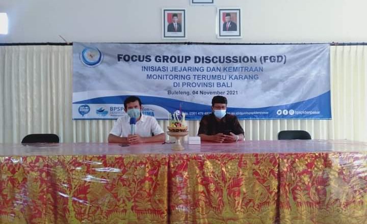 Samakan Persepsi Pendataan Terumbu Karang, BPSPL Denpasar Gelar FGD