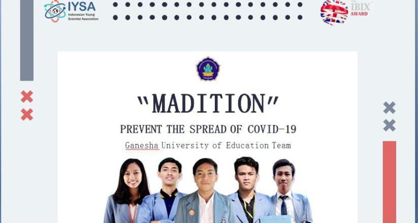 Lewat Sensor Masker “Medition”, Tim Undiksha Raih Emas Ajang Internasional