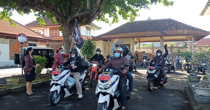 Touring Sambul Raider Genjot Kesadaran Masyarakat Taat Bayar Pajak
