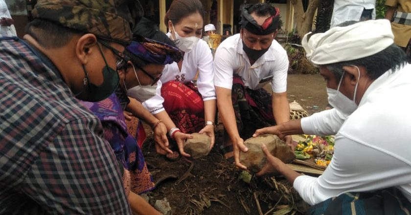 Peletakan Batu Pertama, Gedung BLK Komunitas Kesenian Tradisional