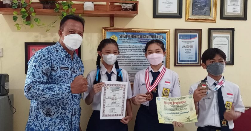 Tiga Siswa Spenda Persembahkan Medali Ajang Olahraga