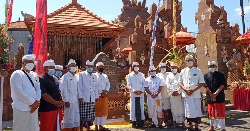 Tuntas Dibangun, Pura Agung Mpu Kuturan Dipelaspas