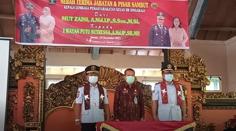 Sertijab Kalapas Singaraja, Sutresna Dituntut Berinovasi
