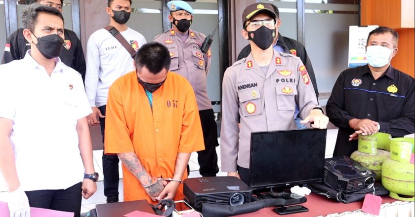 Maling Spesialis Rumah Kost Berhasil Dibekuk Sat ResKrim Polres Buleleng