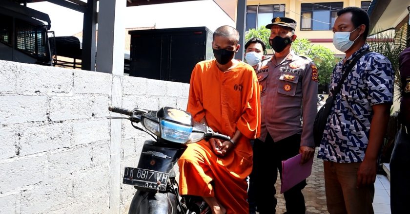 Kabur ke Denpasar, Pelaku Curanmor di Busungbiu Ditangkap