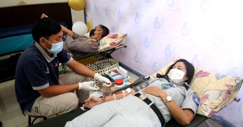 Sinergi Polri dan Jasa Raharja Gelar Donor Darah