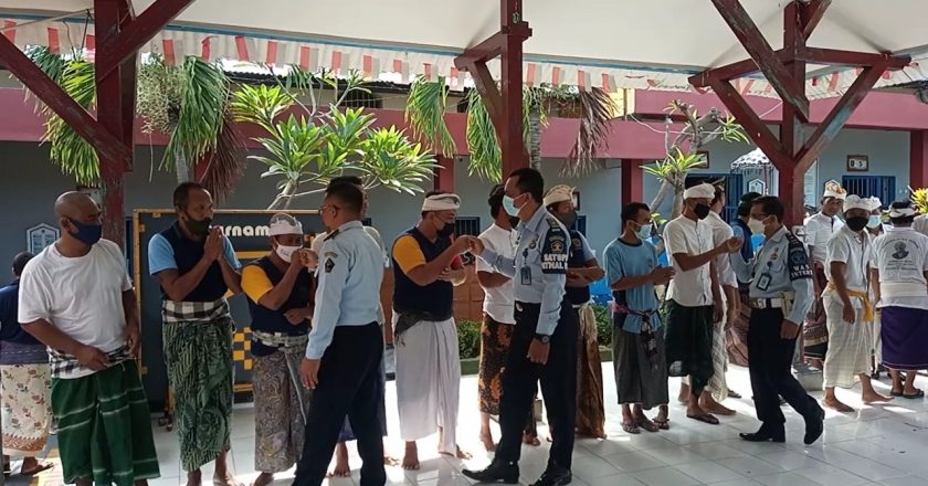 Seratus Warga Binaan Lapas Singaraja, Dapat Remisi Hari Raya Nyepi