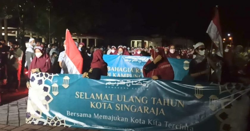 Pawai Tarhib Di Buleleng Penuh Dengan Toleransi