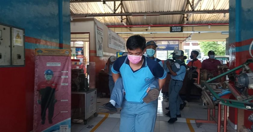 HKB 2022, Siswa Dilatih Tanggap Bencana