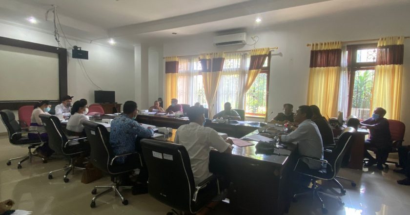 Bapemperda DPRD Buleleng Sepakat Bahas Tiga Ranperda Dimasa Sidang ke Tiga