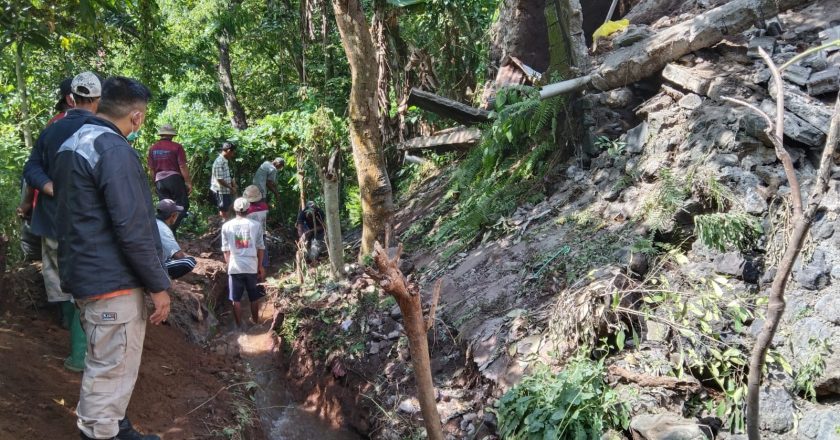 Senderan Rumah Warga Jebol, Puluhan Hektar Sawah di Penarukan Terdampak  