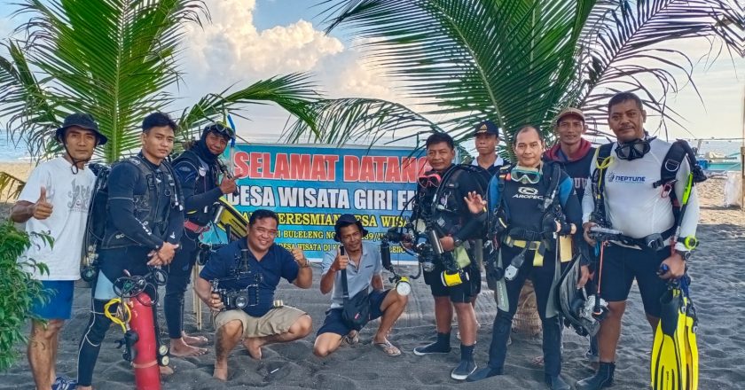 Miliki Potensi Bawah Laut, Pemdes Giri Emas Siapkan Wisata Diving