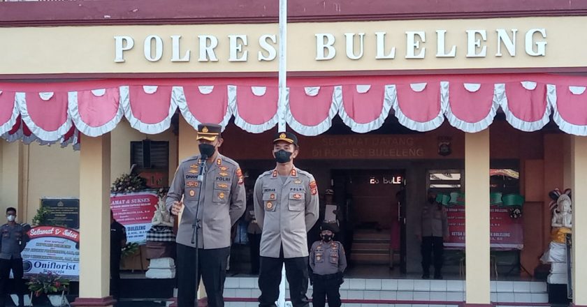 Dhanuardana Gantikan Andrian Pimpin Polres Buleleng 
