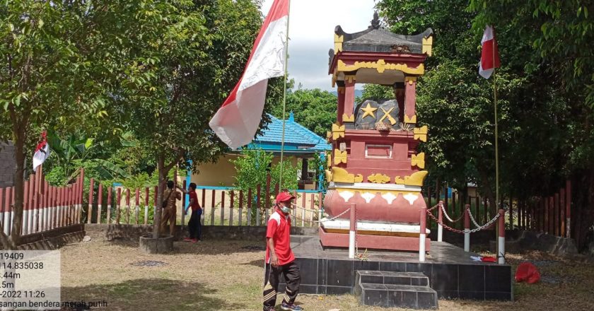 Tingkatkan Rasa Nasionalisme, Kecamatan Gerokgak Hias Monumen