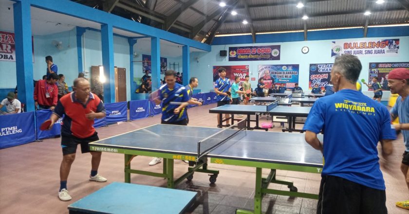 Memasyarakatkan Olahraga Tenis Meja, ST Abhirama Devari Gelar Kompetisi