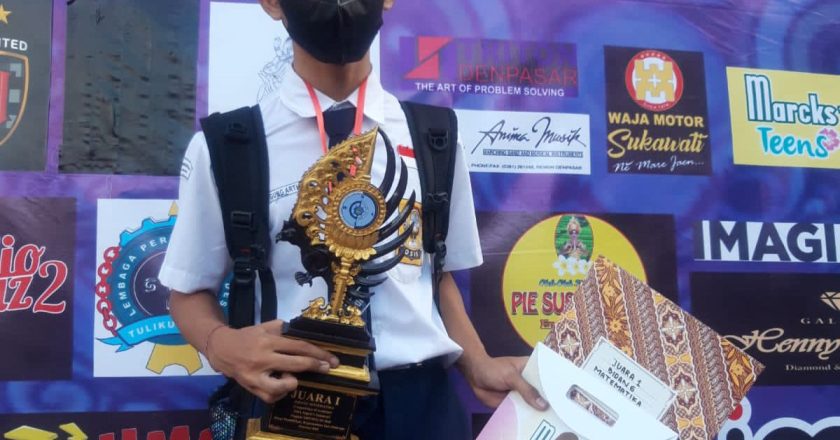 Spenfour Raih Juara I Tingkat Provinsi Olimpiade Matematika