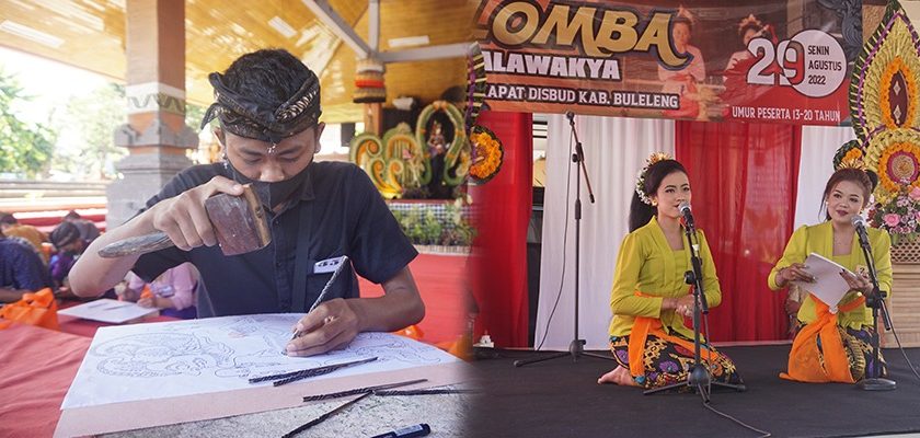 Lestarikan Budaya, Puluhan Remaja Ikuti Lomba Membuat Wayang dan Palawakia