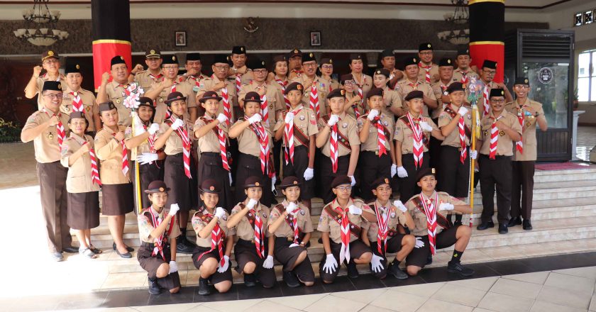 Lepas Kontingen Jambore Nasional, Sekda Tekankan Penguatan Karakter