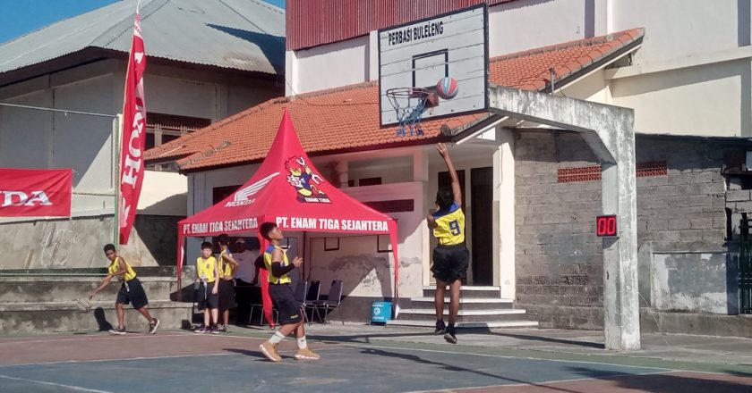 Belasan Tim Basket Ikuti Kejuaraan PERBASI Buleleng Cup 2022