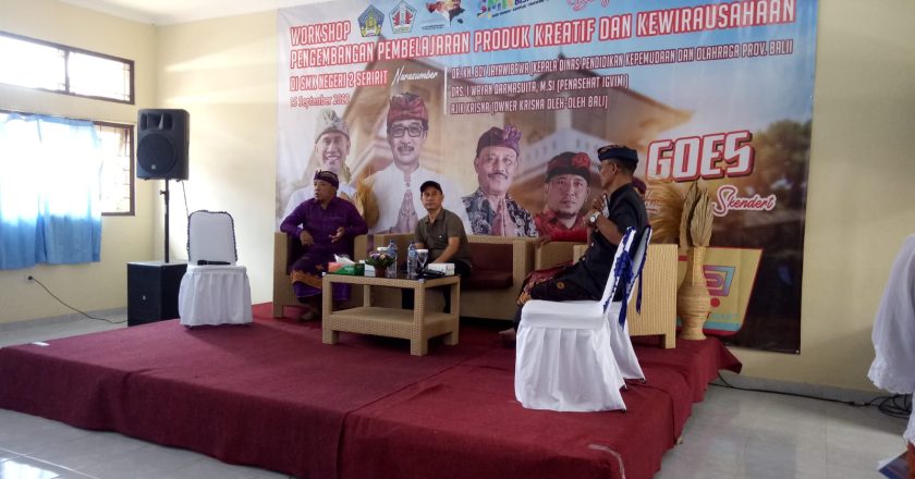 Siapkan Lulusan Berdaya Saing, SMK N 2 Seririt Gelar Workshop Kewirausahaan