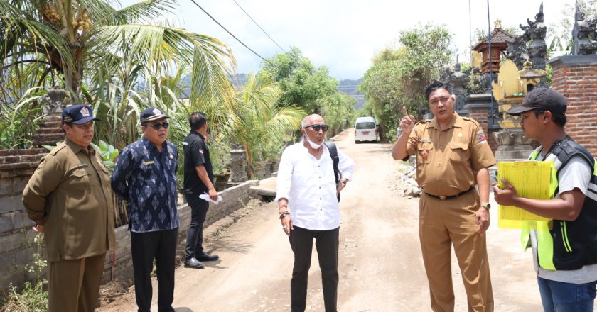 Sebut Gagal Perencanaan dan Pengawasan, Dewan Buleleng Pelototi Proyek Jalan di Pejarakan