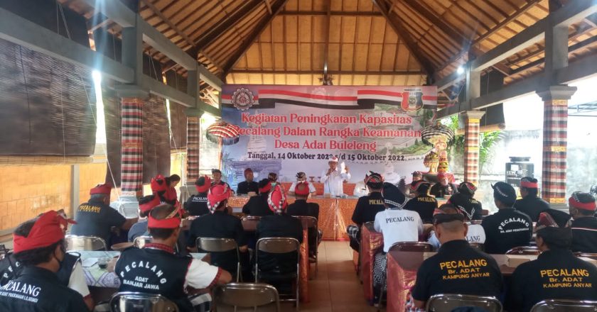 <strong>Puluhan Pecalang Ikuti Pelatihan Peningkatan Kapasitas Keamanan</strong>