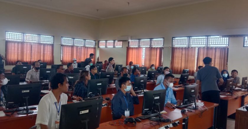 Bawaslu Buleleng Gelar Tes Tertulis (CAT) bagi calon anggota Panwascam