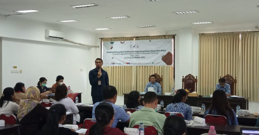 Belasan Obat Tradisional Mengandung Bahan Kimia, Lokapom Gelar Sosialisasi