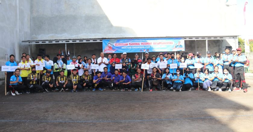 Undiksha Gelar Kejurnas Petanque bertajuk Rektor Cup I