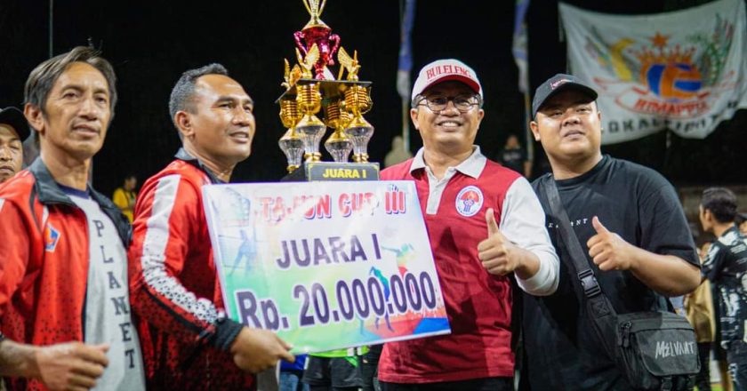 Diperkuat Tiga Pemain Nasional Planet Sembiran Juarai Tajun Cup III 