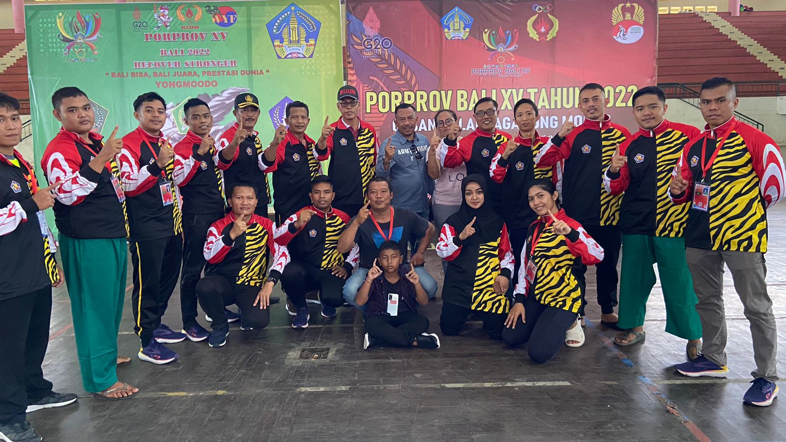 Persembahkan 3 Emas Yongmoodo Buleleng Pertahankan Juara Umum di Porprov Bali XV  