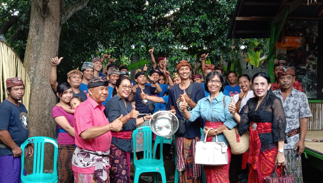 Satya Kedungu Digelontor Bansos Suka Duka 