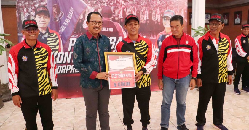 Pertama Kalinya KONI Buleleng Gelontor Bonus Atlet dan Pelatih Terbaik