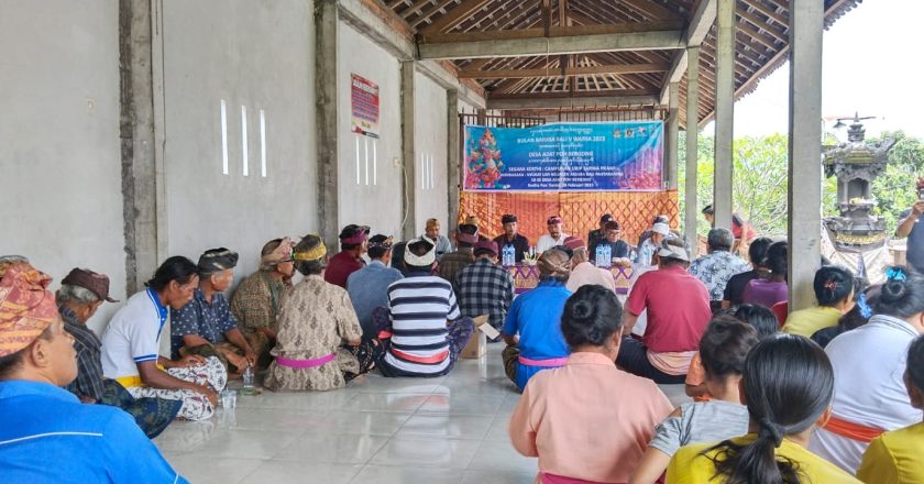 Empat Desa Di Buleleng Digelontor Ribuan Bibit Pohon Produktif
