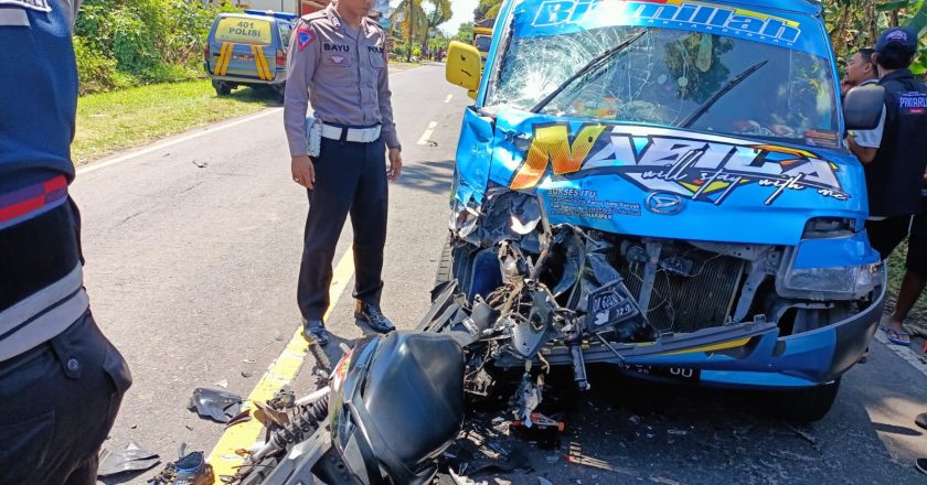 Laka Lantas Dipenyabangan, Seseorang Meninggal Dunia