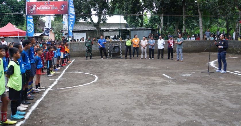 Desa Tembok Gelar Turnamen Futsal Yunior