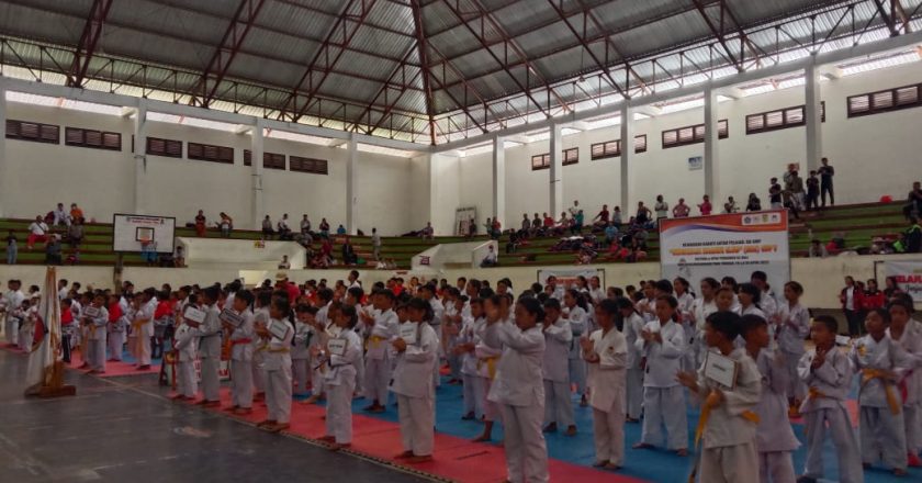 Ratusan Karateka Pemula Ikuti Kejuaraan SKC V