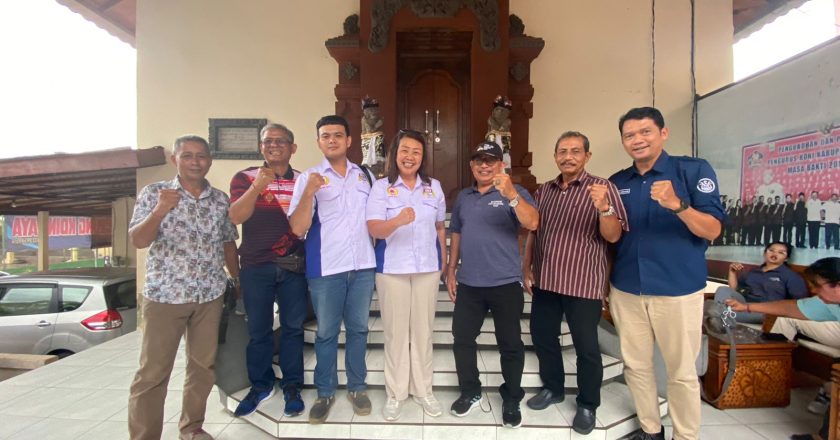 Audiensi ke Koni, Pengprov FHI Bali Bentuk Pengkab di Buleleng