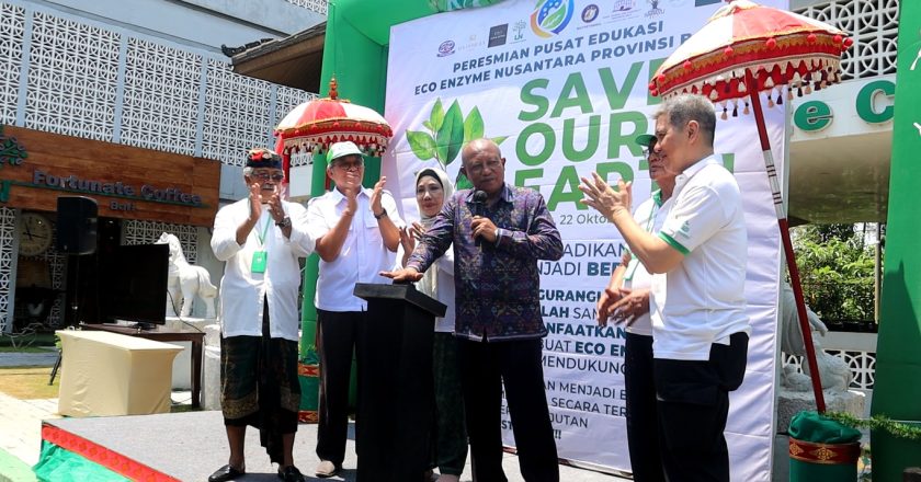 Pusat Edukasi Eco Enzym Provinsi Bali Diresmikan