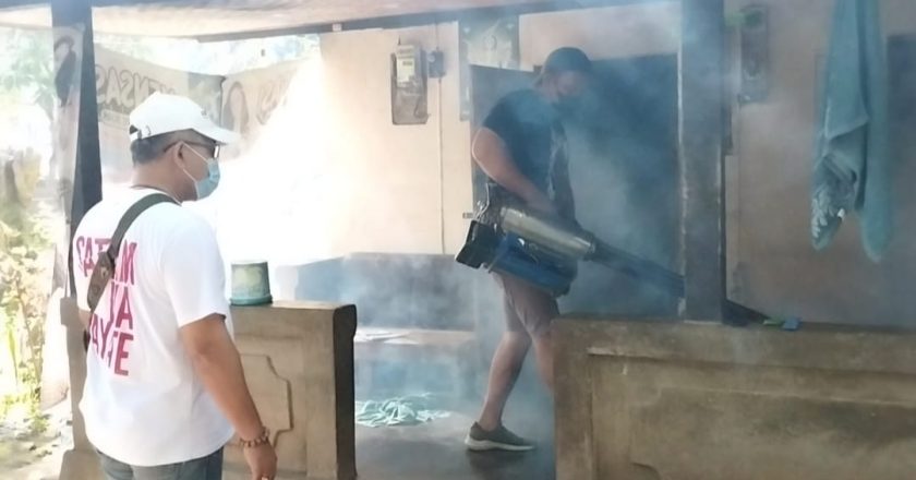 Cegah Penyebaran DB, LDC Gencar Lakukan Fogging